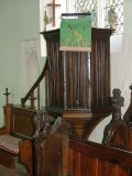 Linenfold 16th century pulpit