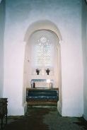 Chancel from beneath the tower