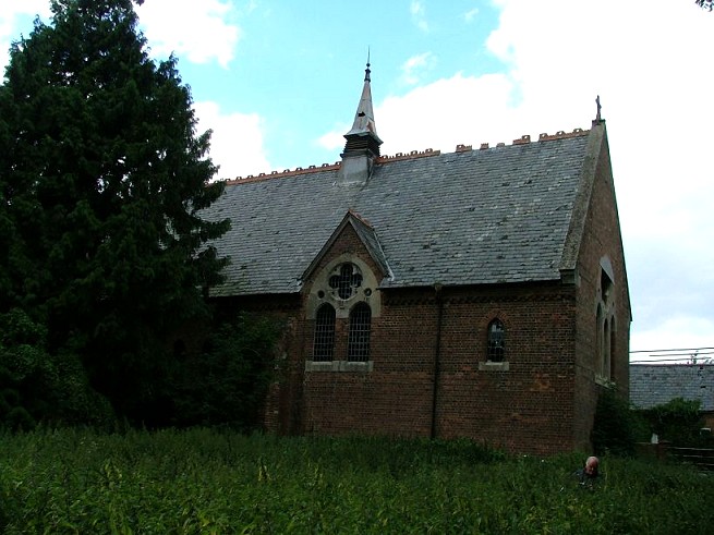 Nordelph: Fletton brick, fleche, nothing fancy - Pevsner