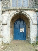 west door