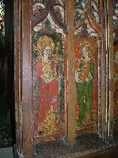 XIII: St Barbara, XIV: St Cecilia