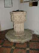 restored medieval font