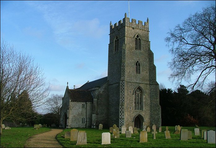 North Tuddenham: a huge fortress, sitting in the fields