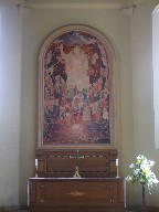 altar and reredos
