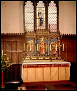 All Saints reredos, early 1970s (c) Roger Smith