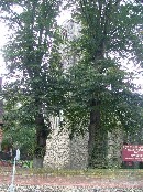 the church ignores the office blocks