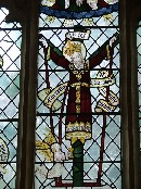 crucified Christ and angel of the precious blood