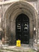 west door
