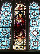 Christ in Majesty in the east window