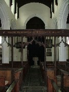 looking west: curiously secular inscription