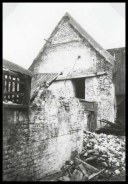 looking east towards the eastern gable of the nave, the chancel arch filled in (c) George Plunkett