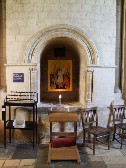 reliquary beneath the cathedra