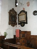 pulpit and memorials