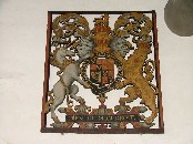 fretwork royal arms