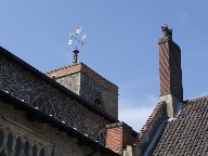 tower from the cloisters