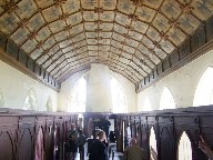 chancel roof looking east