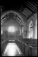 1938: below the tower arch looking towards the chancel (c) George Plunkett