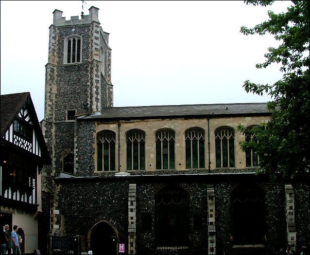 St John Maddermarket: a familiar sight