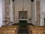 2005, looking east: the doorway to the cell is on the right