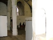 towards the tower arch from the south aisle chapel