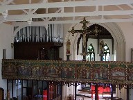 rood loft and organ