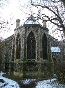 1860s apse: before the church was chancel-less