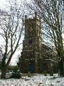 a fine inner-city church - though sadly inaccessible