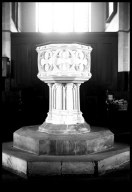 15th century font (c) George Plunkett