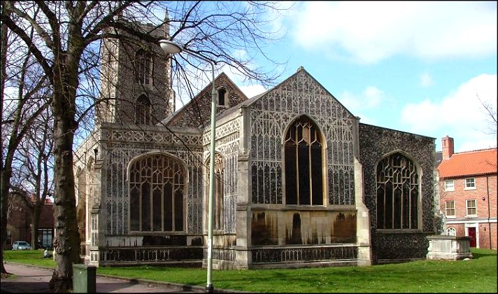 Norwich St Michael Coslany: perhaps the most elegant and beautiful of the city churches