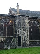 massive rood loft stair turret