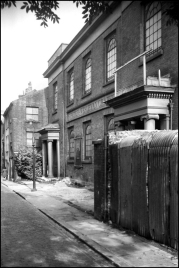 Lady Lane church awaiting demolition in 1949 (c) The Plunketts