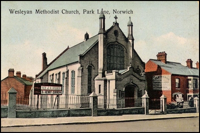the old St Peter's Chapel, about 1900