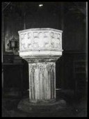 15th century floriated font (c) George Plunkett