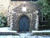 south porch, now no longer in use