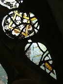 15th century Norwich school glass in the north windows