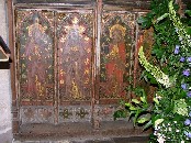 rood screen: north