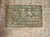 HERE LAYE EDMUND BELL AND KATHERIN HIS WIFE