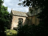 north transept chapel from the outside