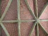 brick and rib-moulded vaulting in the south porch