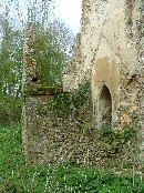 the curious vestry below the fallen tower