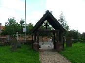 lychgate and directions