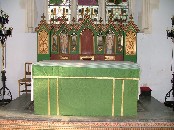 altar and reredos