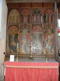 Screen part one: south aisle chapel (I-IV)