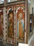 XII: St Andrew, XIII: St Peter