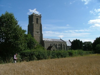 Tom Muckley at Ranworth, August 2004