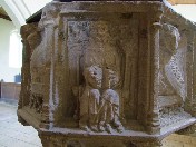 seated monk