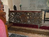 Flemish altar rail