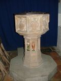 Strangely restored font