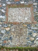 crude 17th century inscription