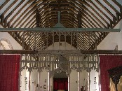 scissor-braced roof